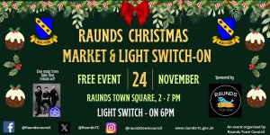 Raunds Christmas Market and Light Switch-On 2024